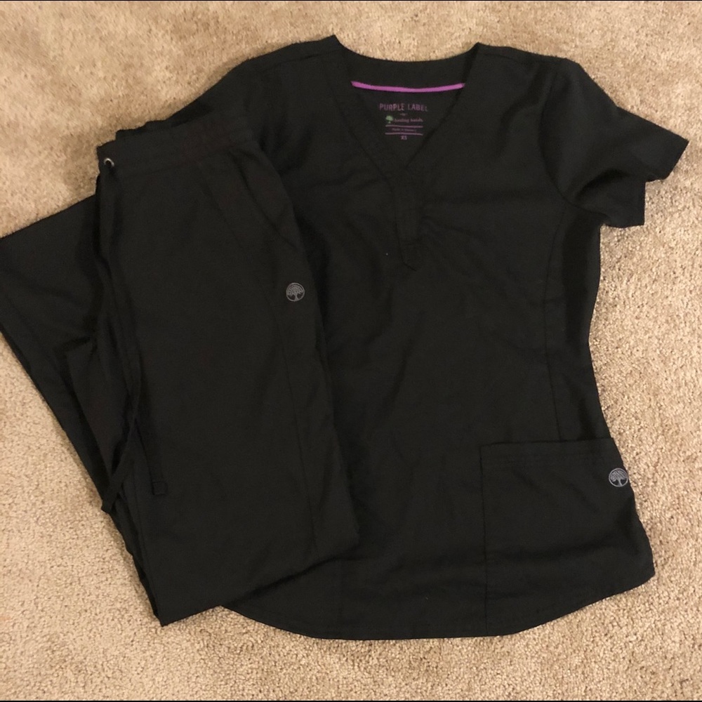 Healing Hands Purple Label Drawstring Scrub (SET)